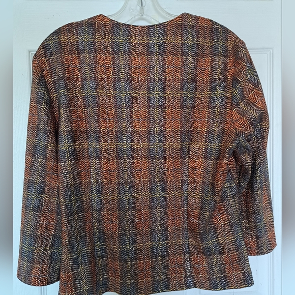 Joseph Ribkoff zipped blazer - Picture 3 of 5